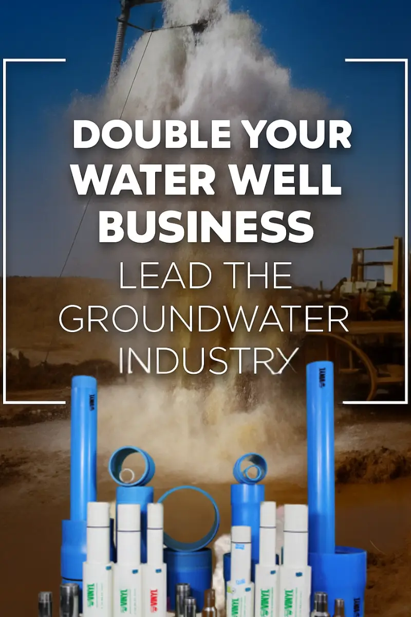 Vinyl Pipes uPVC water well and dewatering pipes
