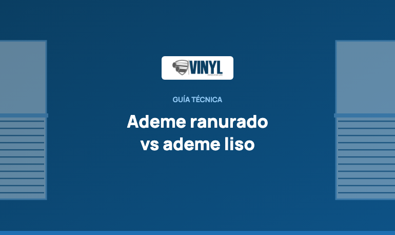 Ademe ranurado vs liso: cuándo usar cada uno